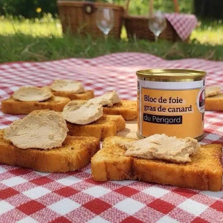 Block of Duck Foie Gras from the Périgord 100 g - Image 2