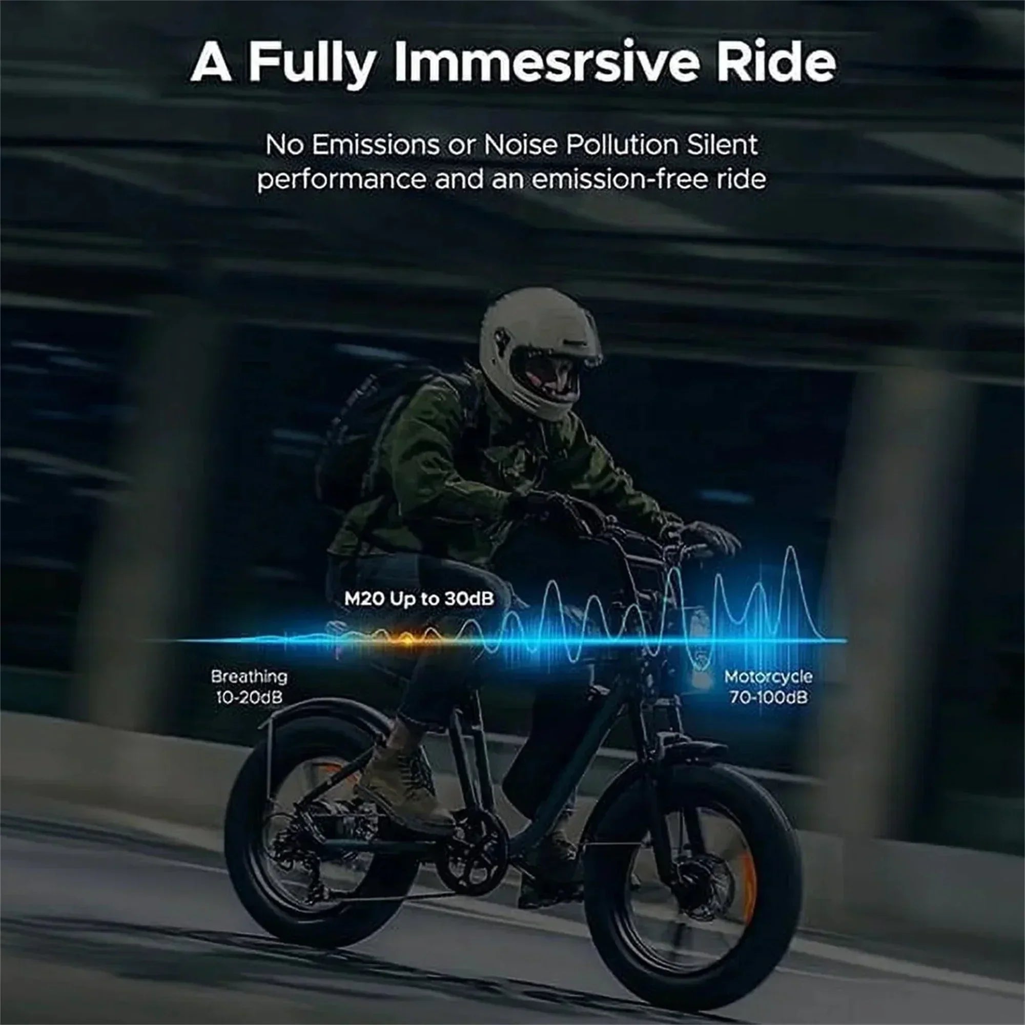 1000W Electric Bike for Adults, Retro-Style, 28mph, 94 Miles Range, 20′′x4.0′′ Fat Tires, Full Suspension, UL Certified - Image 8