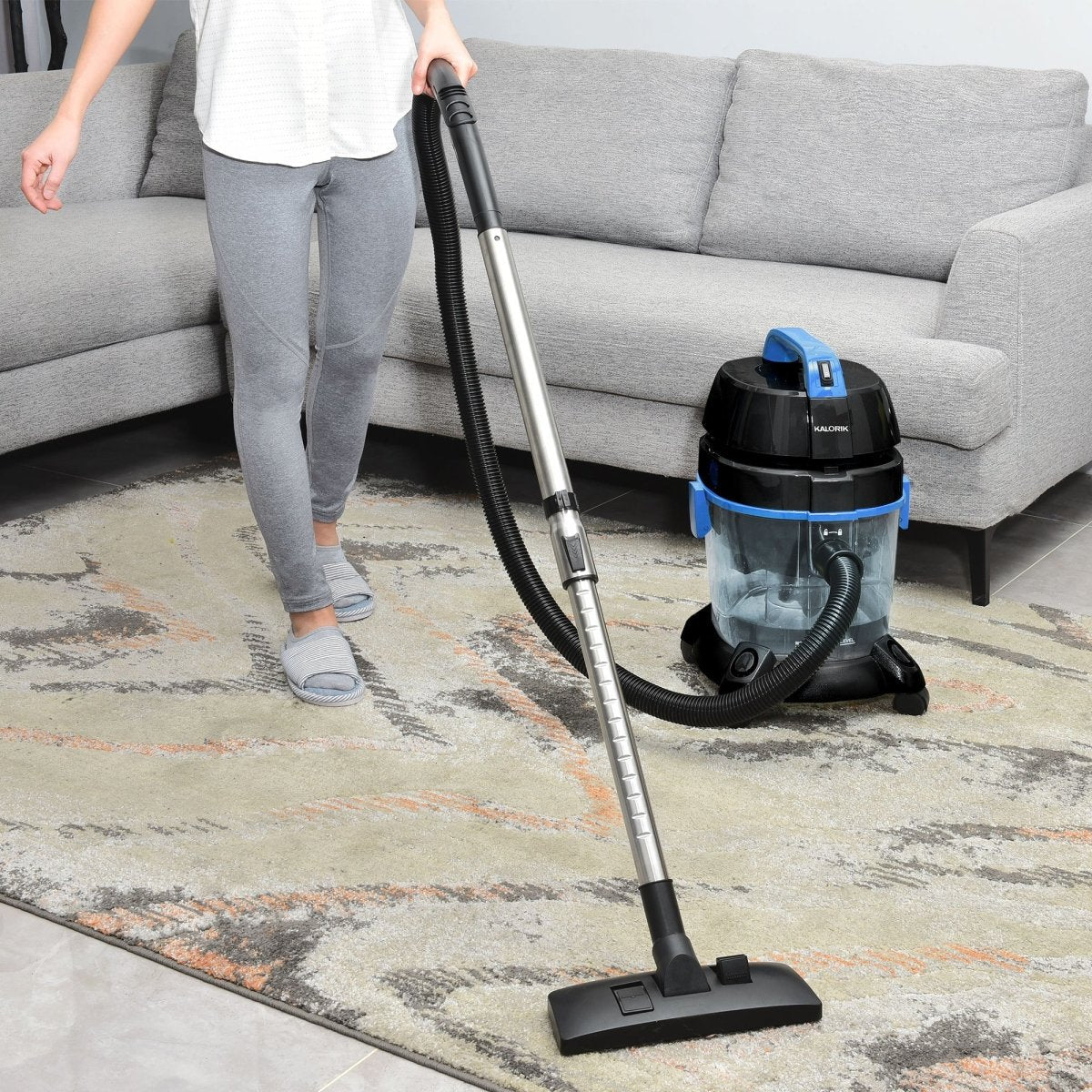 Water Filtration Vacuum Cleaner, Blue - Image 9