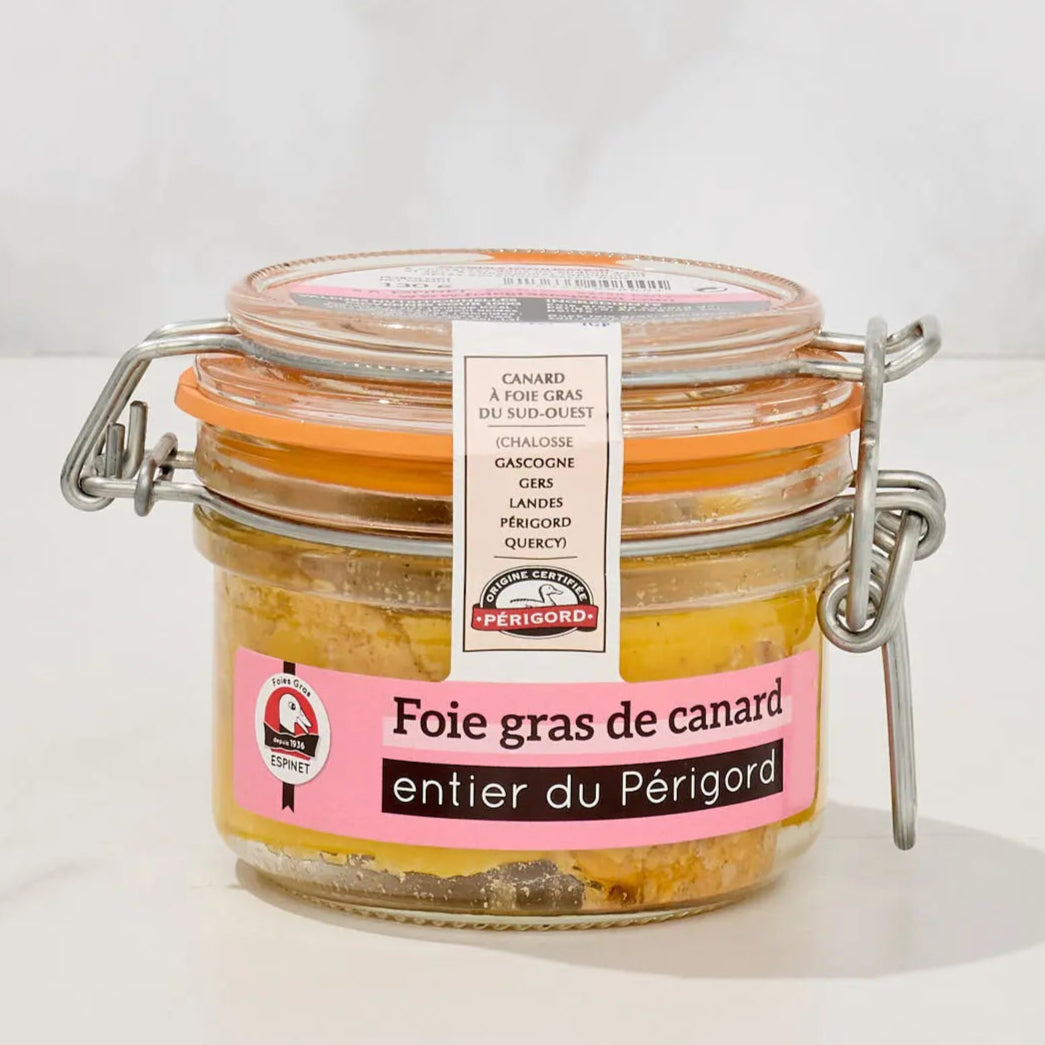 Whole Duck Foie Gras from the Périgord with Armagnac 130 g