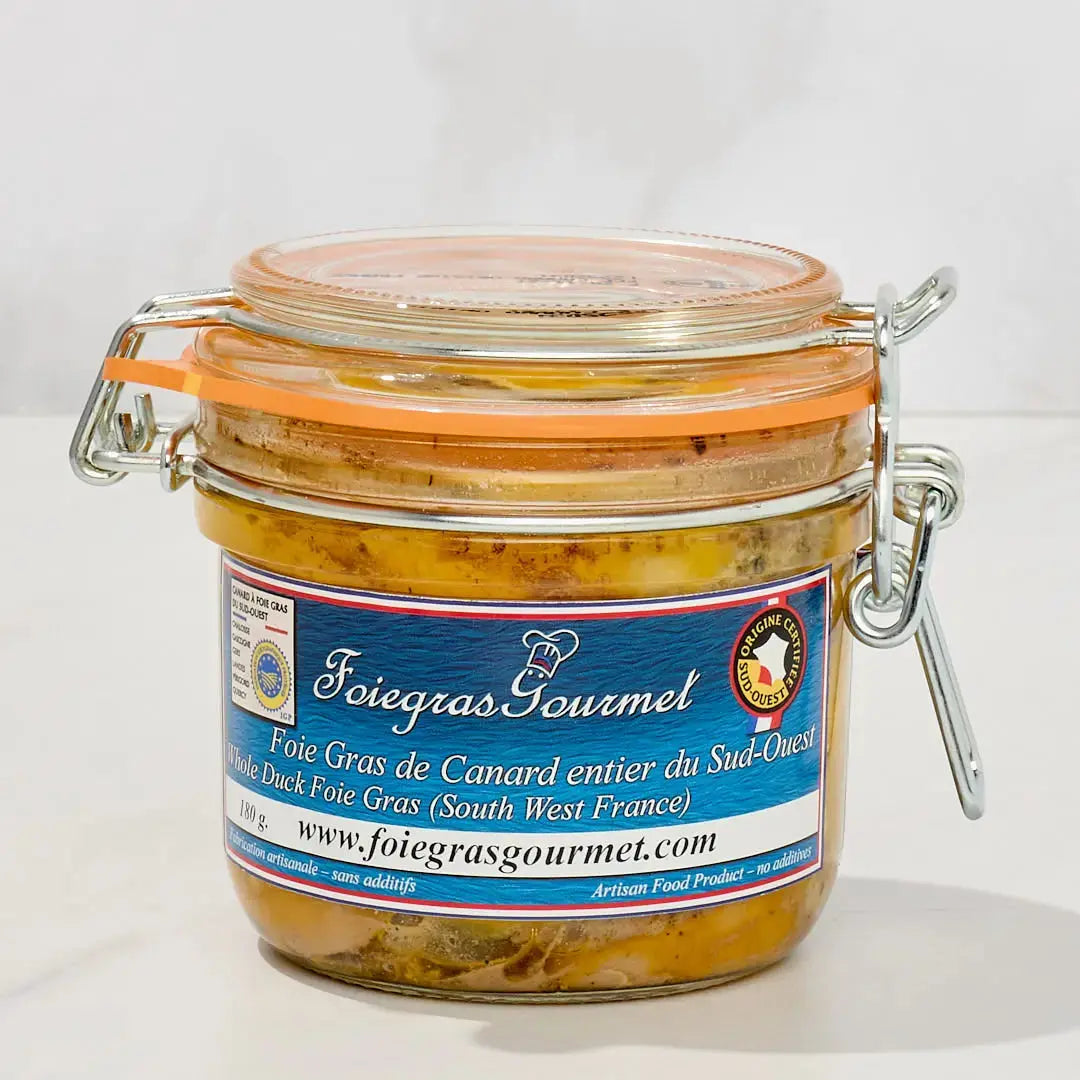 Whole Duck Foie Gras from the Landes 180 g