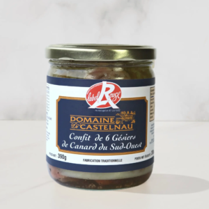 Confit Duck Gizzards from the South-West Label Rouge 390 g